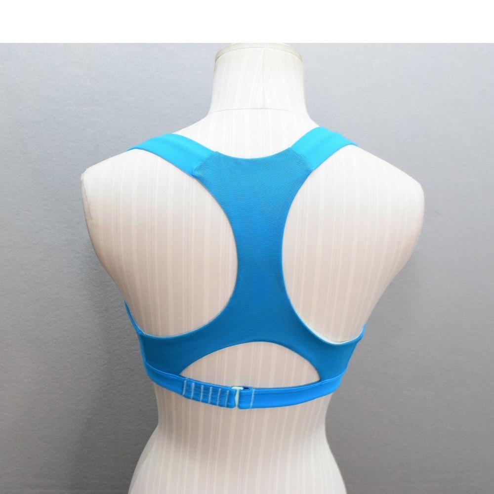 Lululemon Sports Bra 6 Blue Racerback Run: Hook Me Up Activewear Womens Yoga